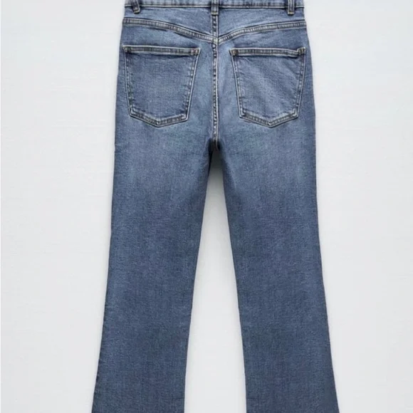 Zara cropped flare size 4 NWT - Picture 5 of 5